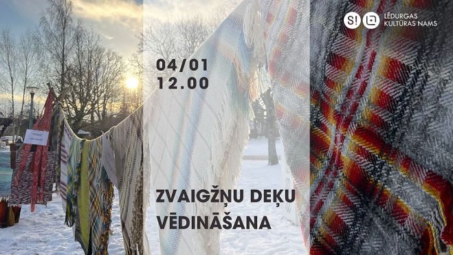 4.I Zvaigžņu deķu vēdināšana Lēdurgā