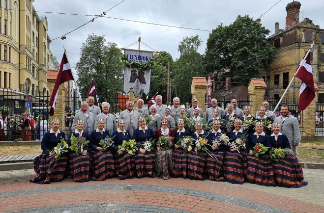 2023. gadā “Ulenbroks” piedalījās savos otrajos deju svētkos. Foto - publicitātes