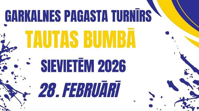 28.II Garkalnes pagasta tautas bumbas turnīrs sievietēm Upesciemā