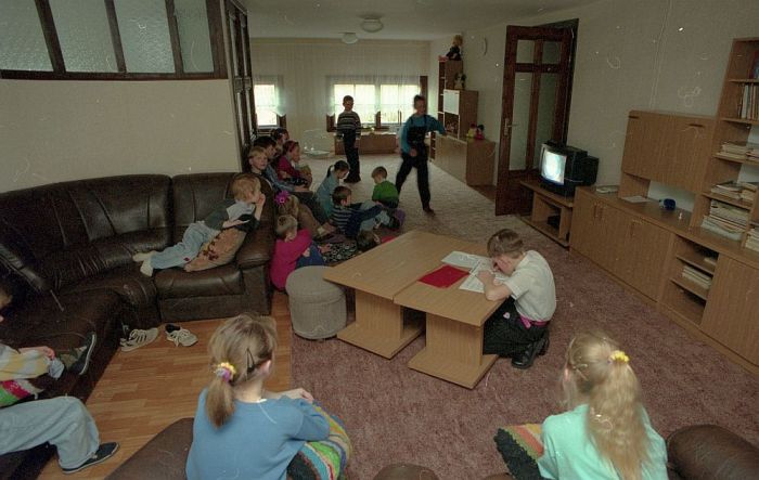 Lauberes bērnunams, 1998. gads. Foto – Digitālā bibliotēka