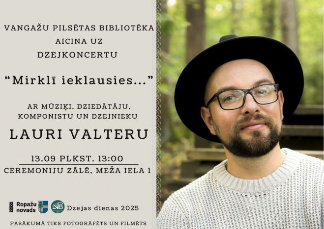 13.IX Laura Valtera dzejkoncerts Vangažos