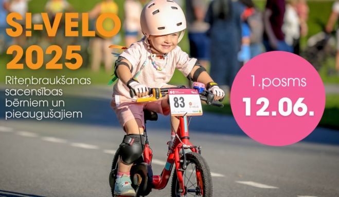 12.VI Riteņbraukšanas sacensību &quot;S!-Velo 2025&quot; pirmais posms Siguldā