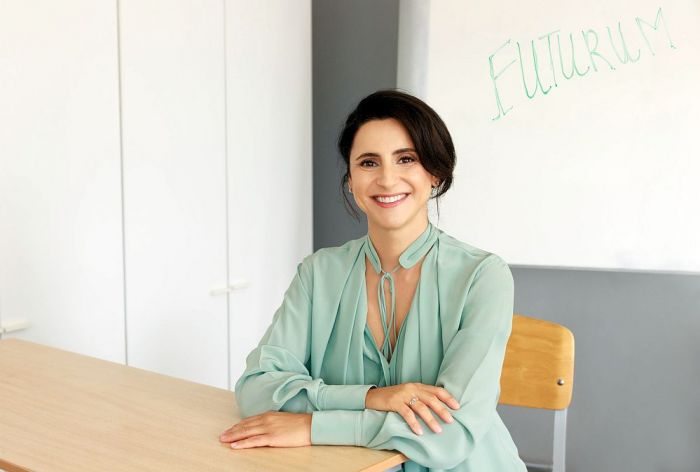 "Futurum" skolas dibinātāja Alina Klemperte. Foto - publicitātes