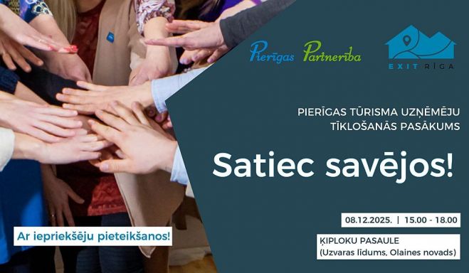 8.XII Tīklošanās pēcpusdiena "Satiec savējos!" Olaines novadā