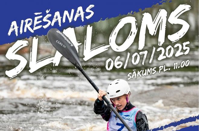 6.VII Ādažu čempionāts airēšanas slalomā Alderos