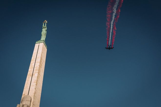 Foto - Zemessardze un Liene Ozola