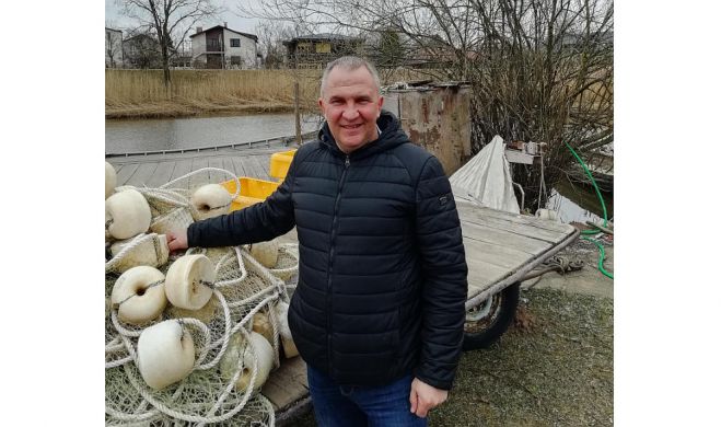 Aldonis Lūkins: Valsts līmenī jau zvejniekus neapmāca, tā ir tā lieta, ko var apgūt tikai ar praksi. Foto – Dzintris Kolāts