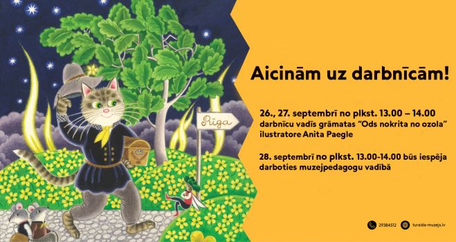 26.-28.IX Radošās darbnīcas Turaidas muzejrezervātā