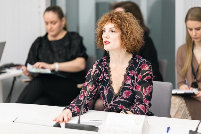 Ieva Brante. Foto - Reinis Inkēns, Saeima 