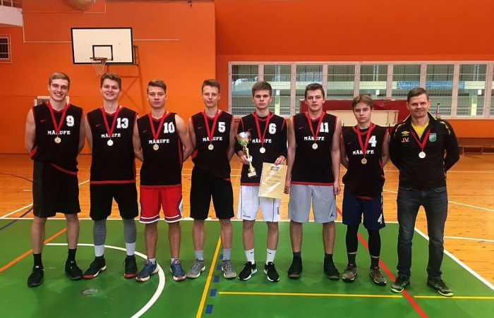Foto: Mārupieši triumfē Pierīgas skolu basketbola turnīrā