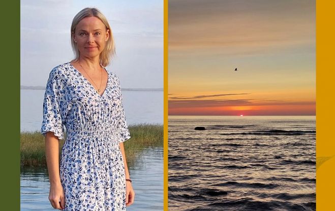 24.IX Dzejas diena &quot;Ar gaismā mērktu otu&quot; kopā ar Andu Pleikšni Piņķos