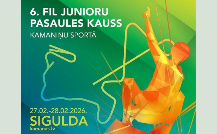 27.-28.II Junioru Pasaules kausa izcīņas pēdējais posms kamaniņu sportā Siguldā