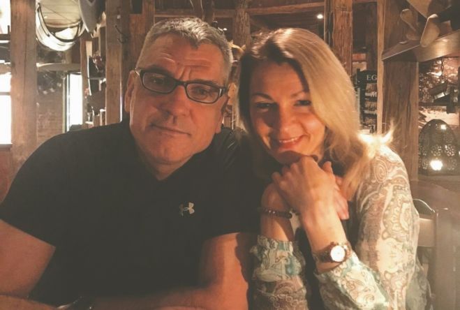 Ervīns un Marika atpūtas brīdī. Foto: no Zeltu ģimenes arhīva