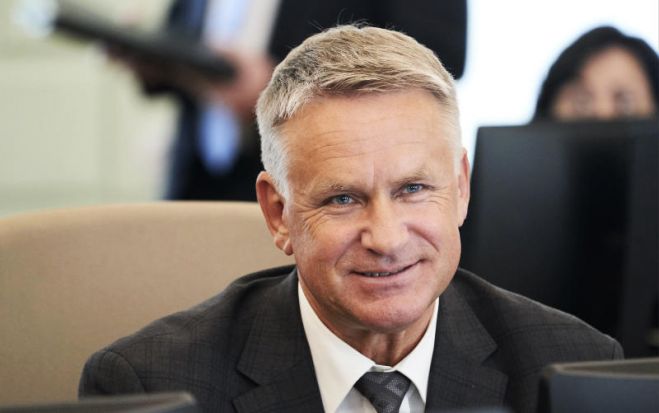 Nauris Puntulis: “Mana kā privātpersonas un arī kā politiķa stratēģija ir vispirms izsmelt visus iespējamos konflikta risinājumus pie sarunu galda, bez liekām emocijām, paskatoties uz situāciju tikai no racionālām pozīcijām.” Foto – Valsts kanceleja