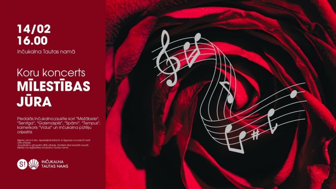 14.II Koru koncerts "Mīlestības jūra" Inčukalnā