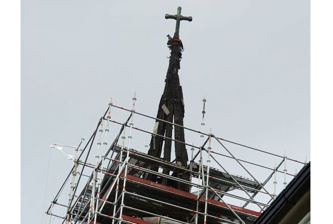 Svētā Jāņa baznīcas ugunsgrēks saliedējis Piņķu draudzi