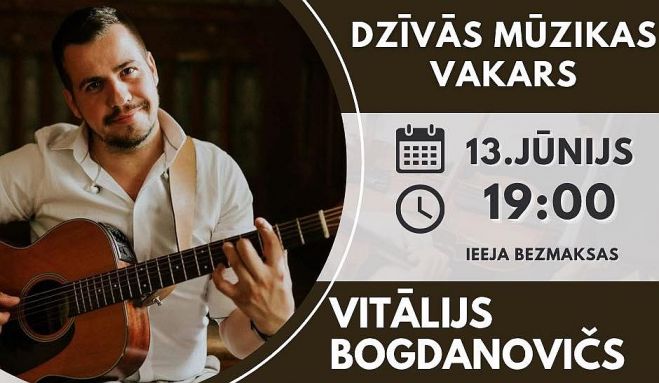 13.VI Dzīvās mūzikas vakars Zvejniekciemā