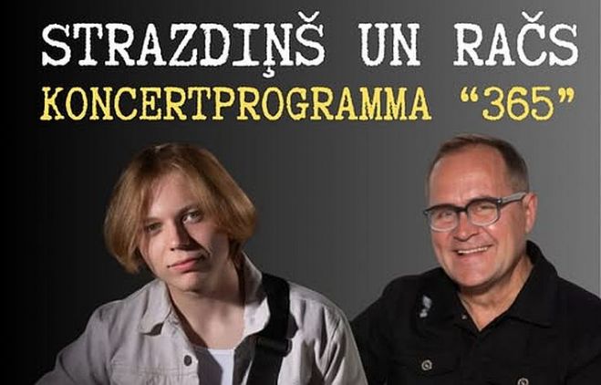 21.VIII Koncertprogramma "365" kopā ar duetu "Strazdiņš un Račs" Ropažos
