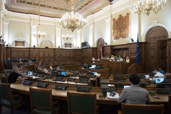 Saeimas 2.jūlija attālinātā ārkārtas sēde. Foto: Ieva Ābele, Saeima