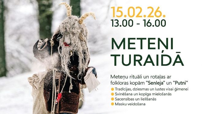 15.II Meteņdienas svinības Turaidā