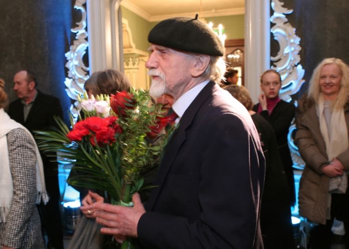 Režisors Ivars Seleckis filmas "Turpinājums" pirmizrādē.