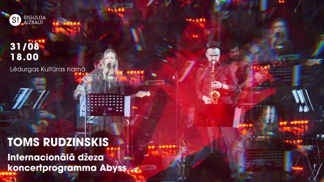 31.VIII Toma Rudzinska džeza koncertprogramma &quot;Abyss&quot; Lēdurgā