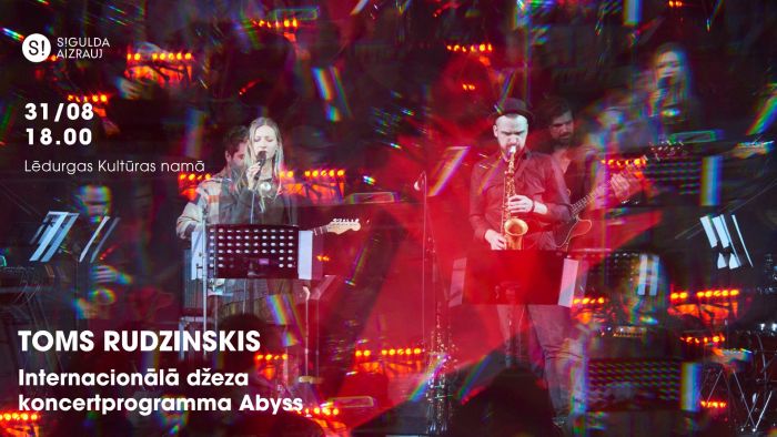 31.VIII Toma Rudzinska džeza koncertprogramma &quot;Abyss&quot; Lēdurgā