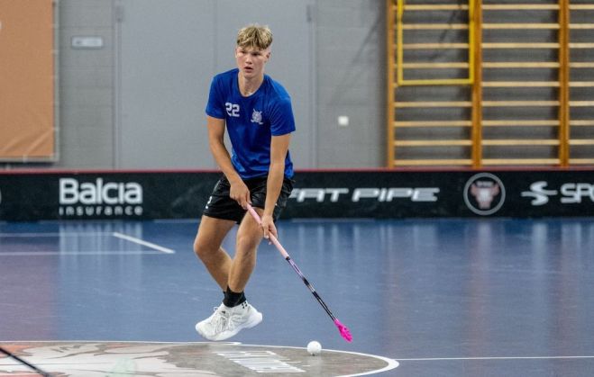 9.XII Latvijas florbola virslīgas spēle Ādažos