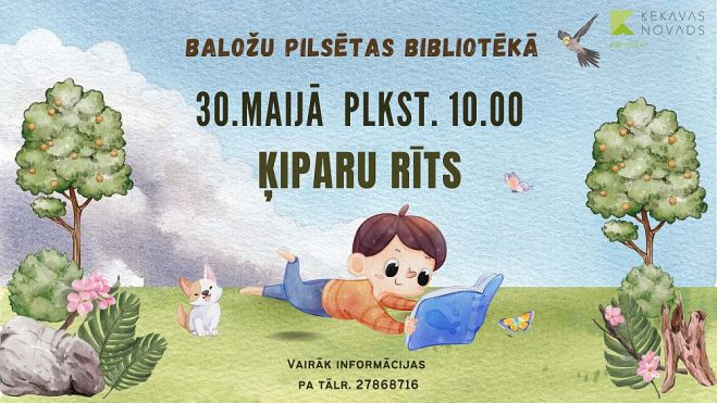 30.V Pasākums &quot;Ķiparu rīts&quot; Baložos