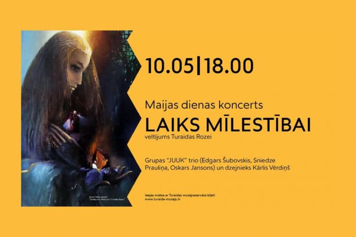 10.V Maijas dienas koncerts &quot;Laiks mīlestībai&quot; Turaidā