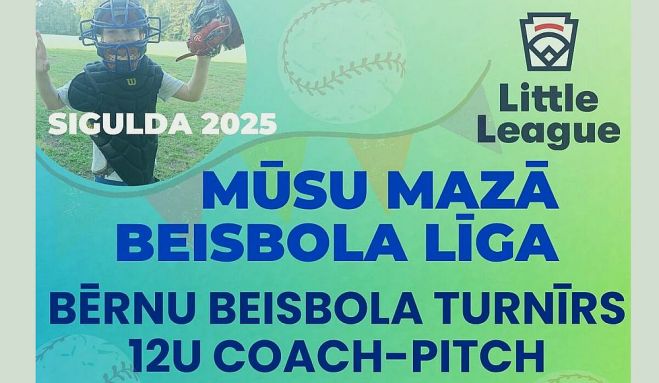 16.VIII Bērnu beisbola turnīrs "Mūsu mazā līga" Turaidā