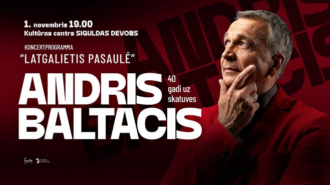 1.XI Andra Baltača koncerts &quot;Latgalietis pasaulē&quot; Siguldā