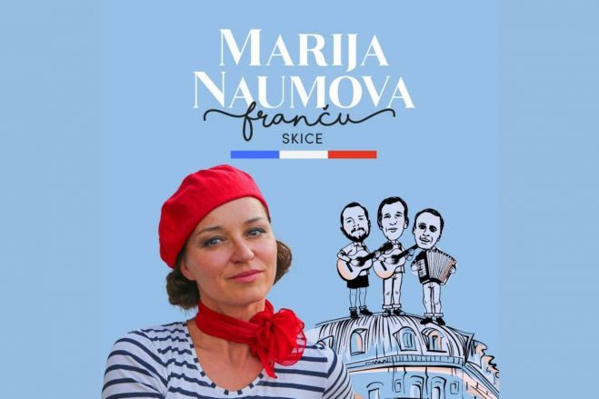30.V, 1.VI Marijas Naumovas koncerts &quot;Franču skice&quot; Mālpilī un Siguldā