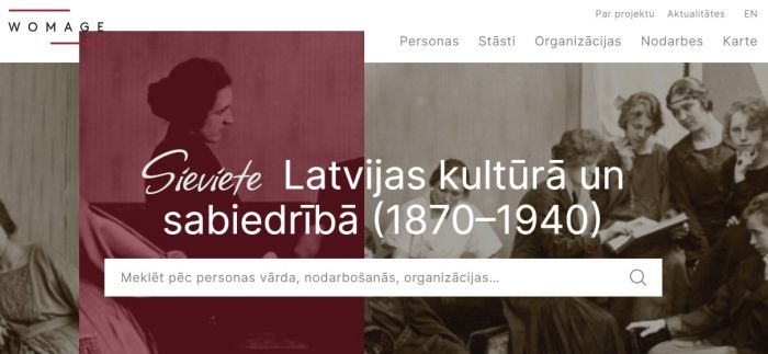 Ekrānuzņēmums no www.womage.lv