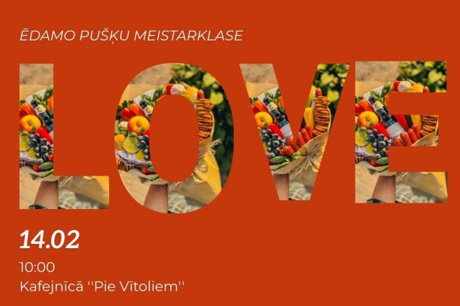 14.II Ēdamo pušķu meistarklase Siguldā