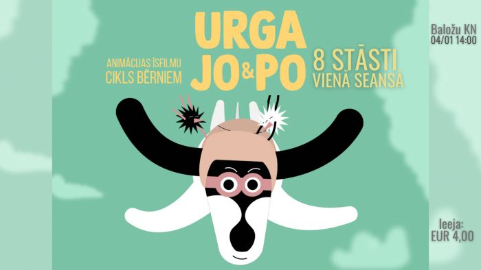 Attēls rakstam: 4.I Animācijas īsfilmu cikls bērniem "Urga, Jo & Po" Baložos