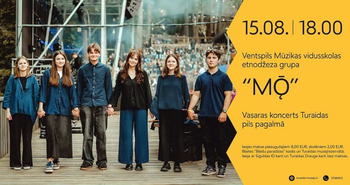 15.VIII Etnodžeza grupas &quot;MǬ&quot; koncerts Turaidā