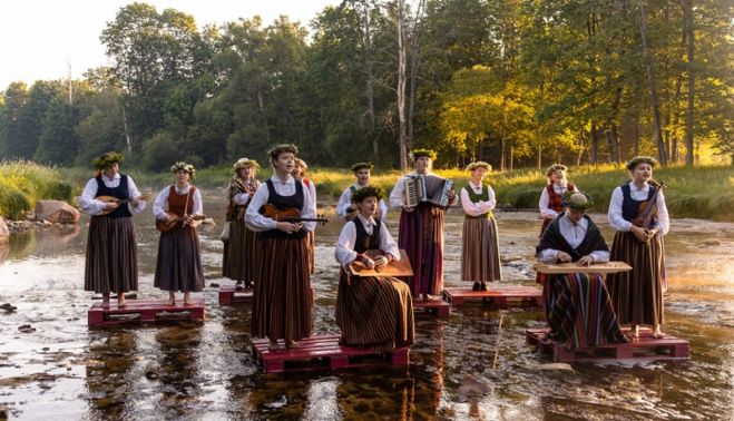31.V Folkloras kopas &quot;Oglīte&quot; koncerts Ropažos
