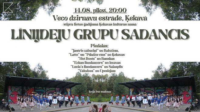 14.VIII Līnijdeju grupu sdancis Ķekavā