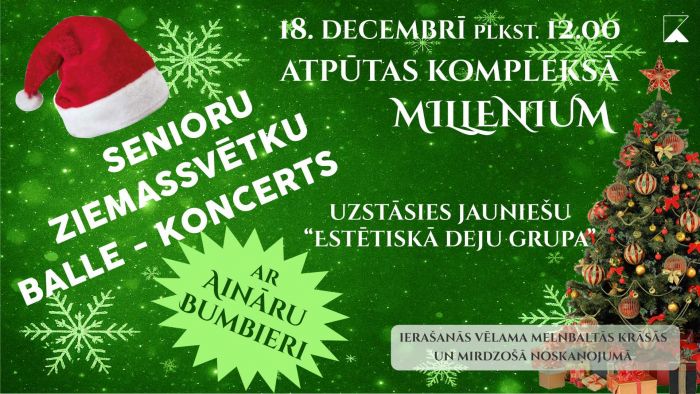 18.XII Ziemassvētku balle senioriem Baldonē