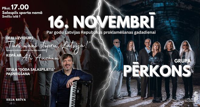 16.XI Latvijas Republikas proklamēšanas gadadienas svinības Salaspilī