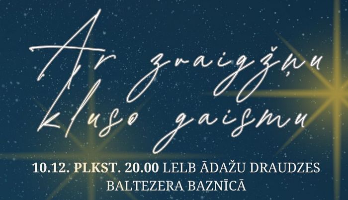 10.XII Jauktā kora &quot;Mundus&quot; koncerts &quot;Ar zvaigžņu kluso gaismu&quot; Baltezerā