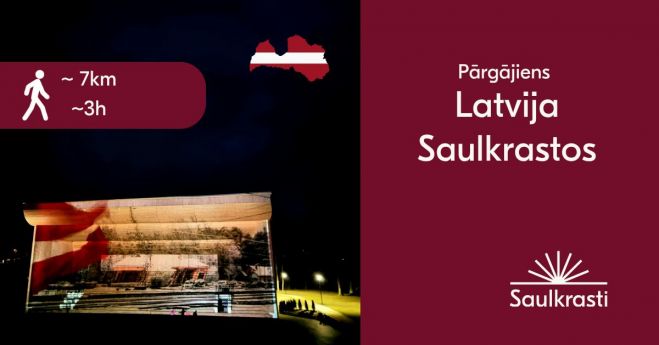 22.XI Pārgājiens "Latvija Saulkrastos"