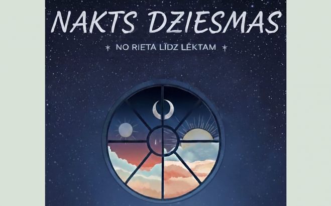 23.XI Jauktā kora "Domino" koncerts "Nakts dziesmas: no rieta līdz lēktam" Baltezerā