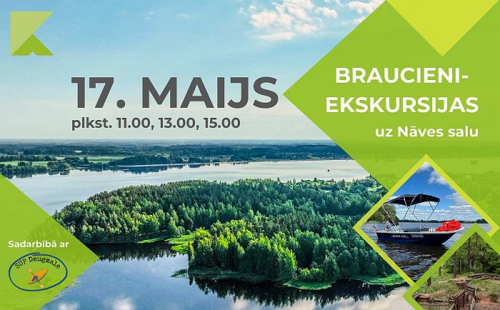 17.V Publiskie braucieni-ekskursijas uz Nāves salu