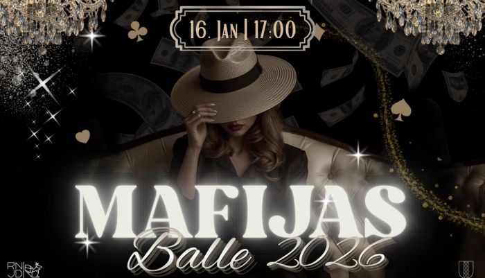 16.I Pasākums jauniešiem "Mafijas balle 2026" Ropažos
