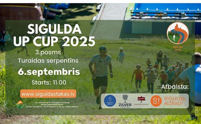 6.IX Sacensību &quot;Sigulda Up Cup&quot; trešais posms Kaķīškalnā