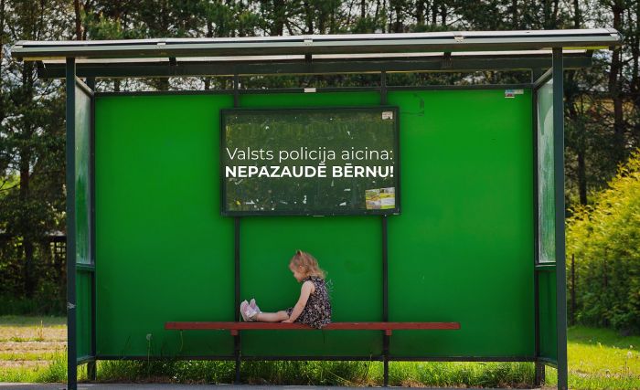 Attēls rakstam: Nepazaudē bērnu! Valsts policija aicina būt līdzatbildīgiem par bērnu drošību