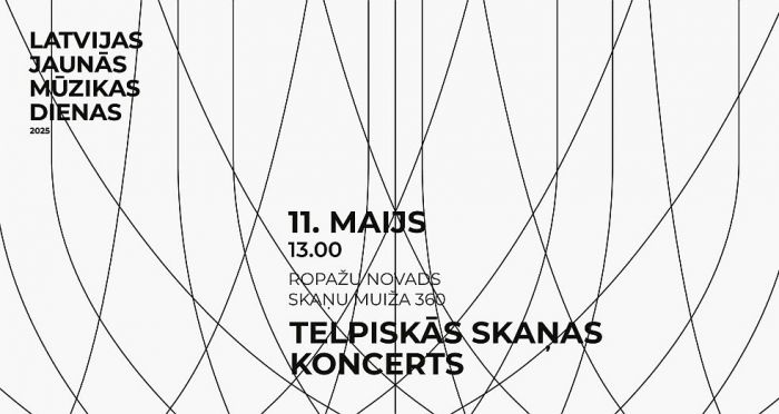 11.V "Telpiskās skaņas koncerts" Ropažu novadā