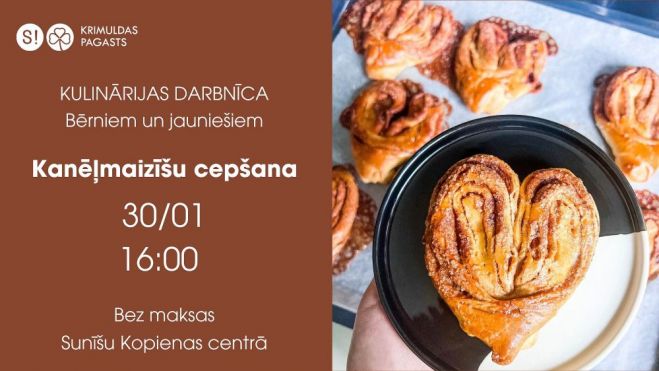 30.I Kulinārijas darbnīca bērniem un jauniešiem Sunīšos